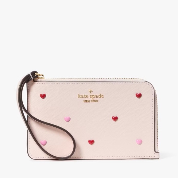 kate spade Handbags - Kate spade small lucy heart wristlet